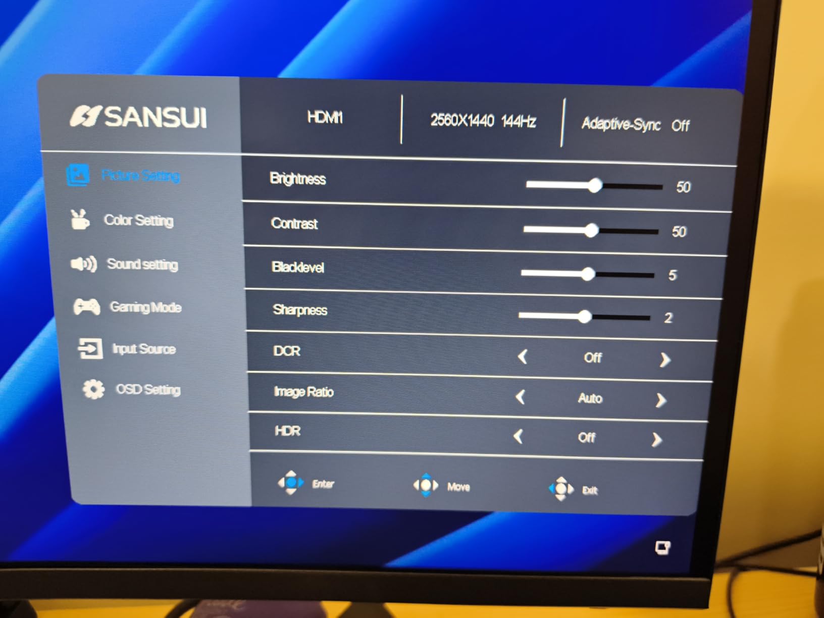 SANSUI 27 Inch Curved 240Hz Gaming Monitor FHD 1080P, 1500R Curve Computer Monitor, 130% sRGB, 4000:1 Contrast, HDR, FreeSync, MPRT 1Ms, Low Blue Light, HDMI DP Ports, Metal Stand, DP Cable Incl. Customer Review SANSUI 27 Inch Curved 240Hz Gaming Monitor FHD 1080P, 1500R Curve Computer Monitor, 130% sRGB, 4000:1 Contrast, HDR, FreeSync, MPRT 1Ms, Low Blue Light, HDMI DP Ports, Metal Stand, DP Cable Incl. - Customer Photo 4