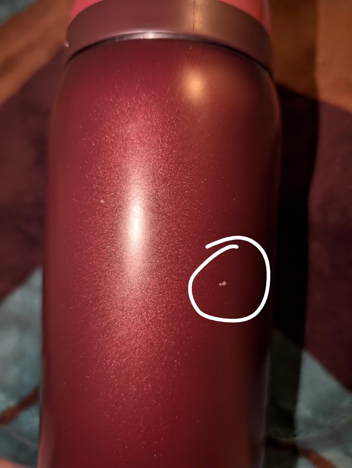 Owala FreeSip Insulated Stainless Steel Water Bottle with Straw for Sports, Travel, and School BPA-Free Sports Water Bottle, 24 oz, Beach House - Customer Photo 1