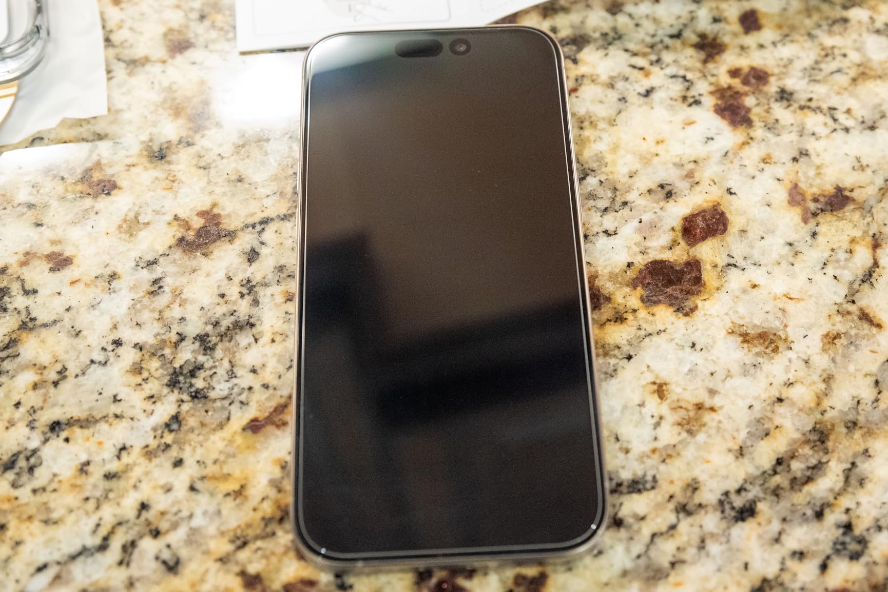 UNBREAKcable Screen Protector for iPhone 16/15, Pull-To-Protect Easy Installation, Auto Dust-Elimination, 9H+ Military-Grade Tempered Glass, Bubble-Free, Case Friendly, HD Clear, 6.1 Inch, 2 Pack - Customer Photo 2