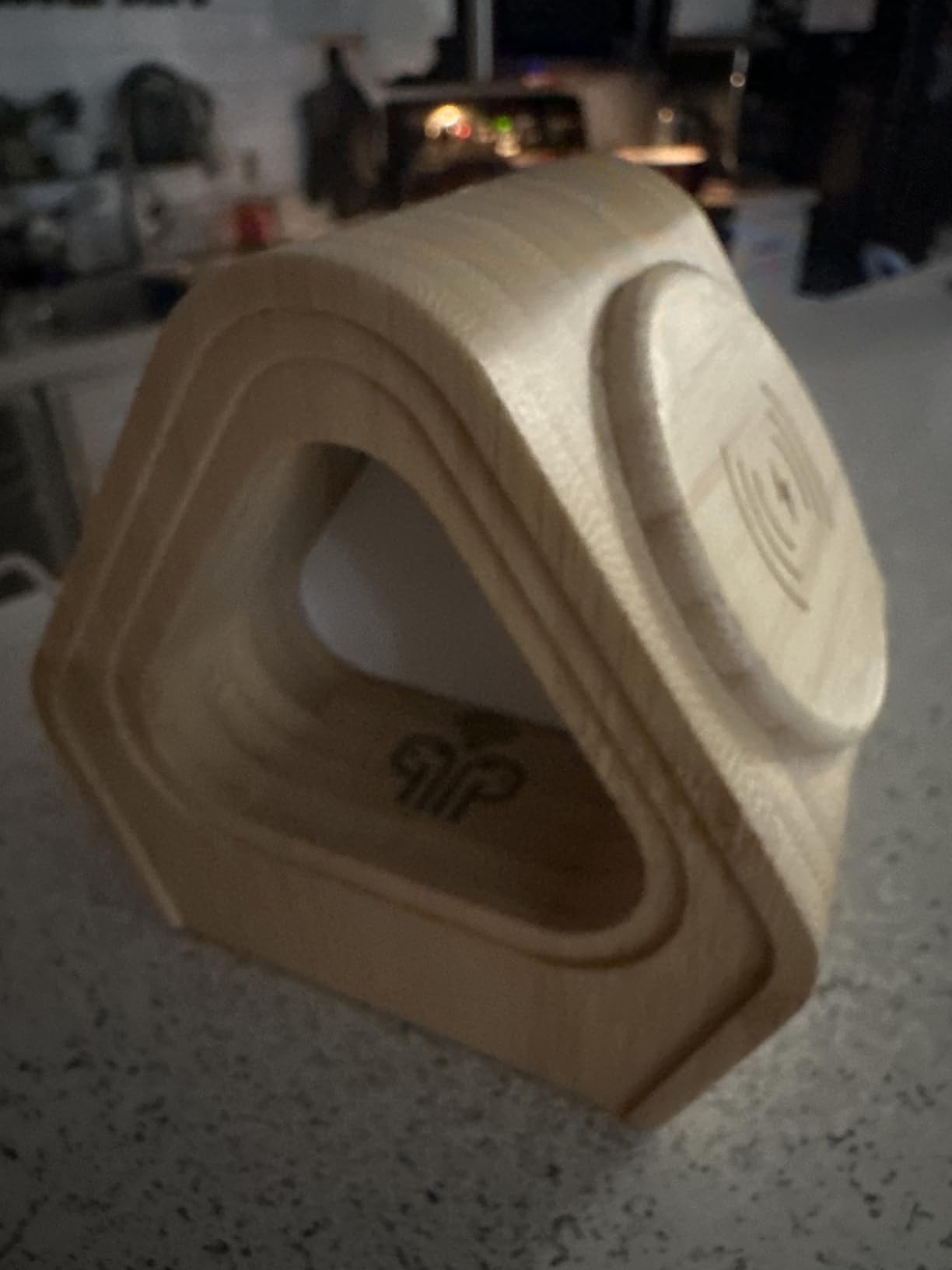 Bamboo Wireless Charging Station for Apple: 3-in-1 Charger Stand with Cabin Style for iPhone 16 15 14 13 12 Series, Apple Watch 10-2, Ultra, and AirPods 4-2, Pro, MagSafe Wireless Charger(20W Adapter) Customer Review Bamboo Wireless Charging Station for Apple: 3-in-1 Charger Stand with Cabin Style for iPhone 16 15 14 13 12 Series, Apple Watch 10-2, Ultra, and AirPods 4-2, Pro, MagSafe Wireless Charger(20W Adapter) - Customer Photo 2