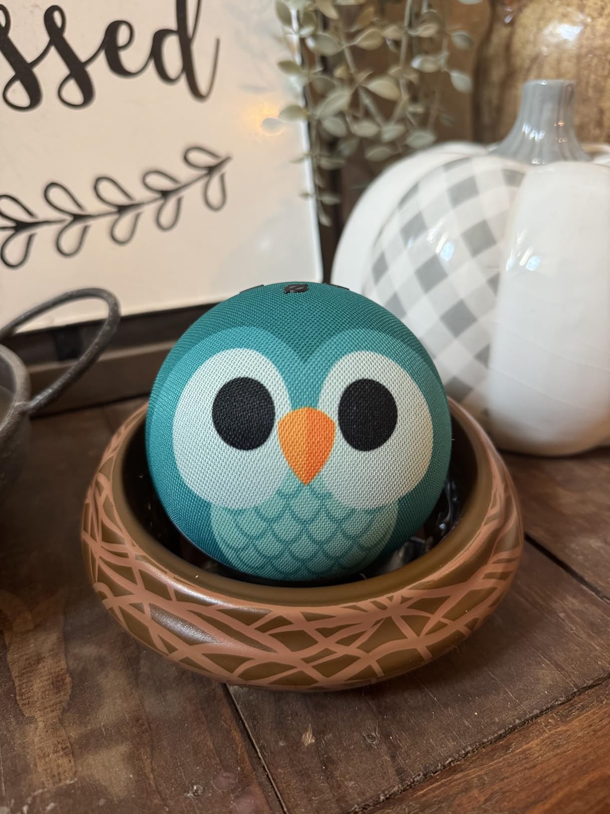 Echo Dot Kids (newest model) - Designed for kids, with Alexa+ Early Access, parental controls, Includes 1 Year of Amazon Kids+, Stardust - Customer Photo 1