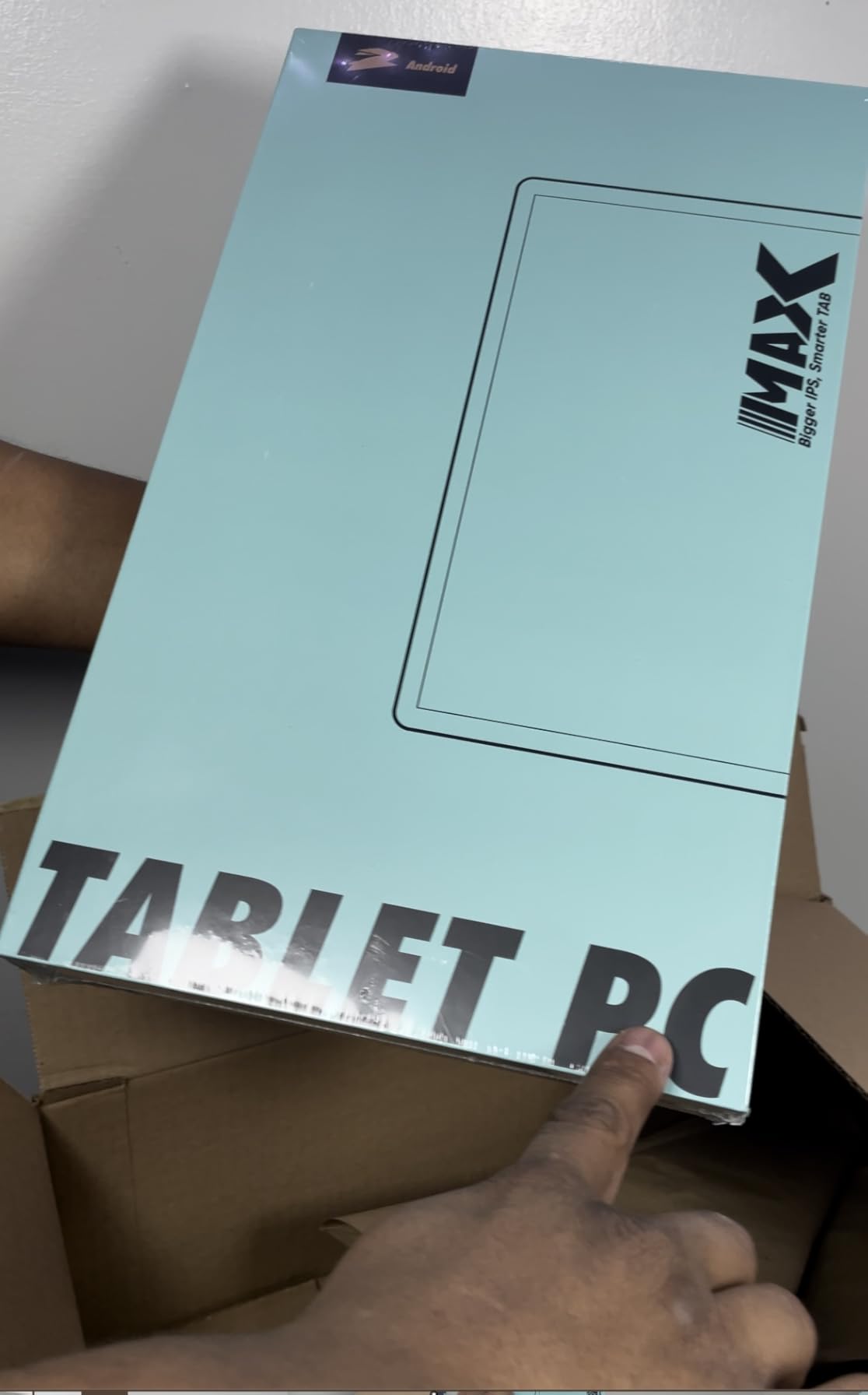 Android Tablet 13 Inch, Android 15 Tablet Octa-Core, 24GB RAM 256GB Storage Expandable, 13MP 8MP Camera, 10000mah Battery 1920x1200 FHD Display with Protective Case,Split Screen Face Unlock WiFi - Customer Photo 4