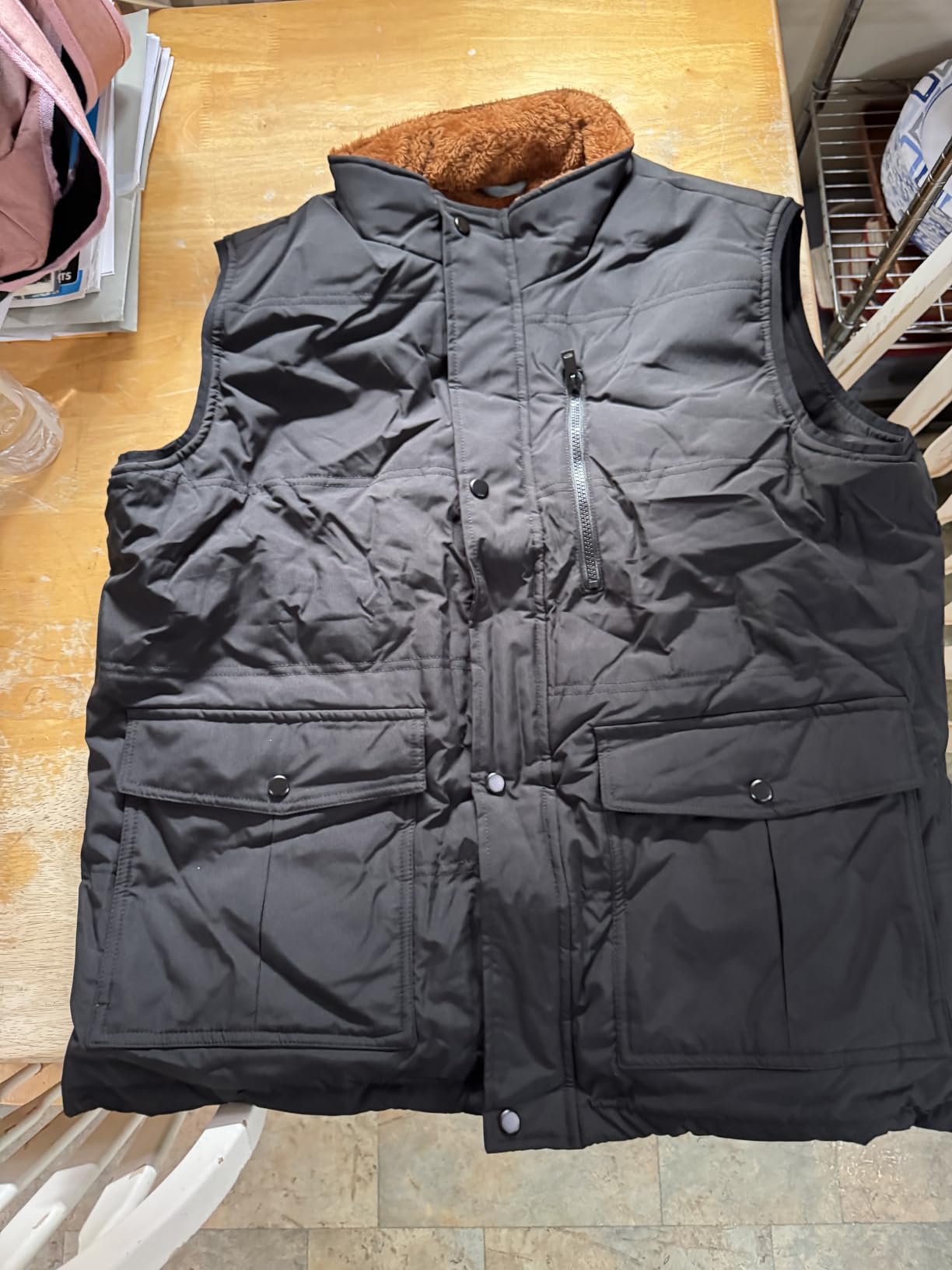 Wulcea Graphene Heated Vest Fleece For Men 7.4V Fast Charge Large Capacity Battery - Customer Photo 1