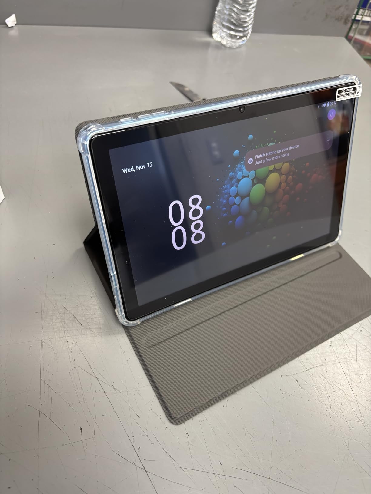 Android 15 Tablet 10 inch, 2025 Tablet with Keyboard, 24GB+256GB+2TB Expand, 2-in-1 Tablets with 8-Core, 5G WiFi, 8000mAh, BT5.0, GMS Certified, with Mouse, Case, Stylus, Split Screen(Green case) - Customer Photo 1