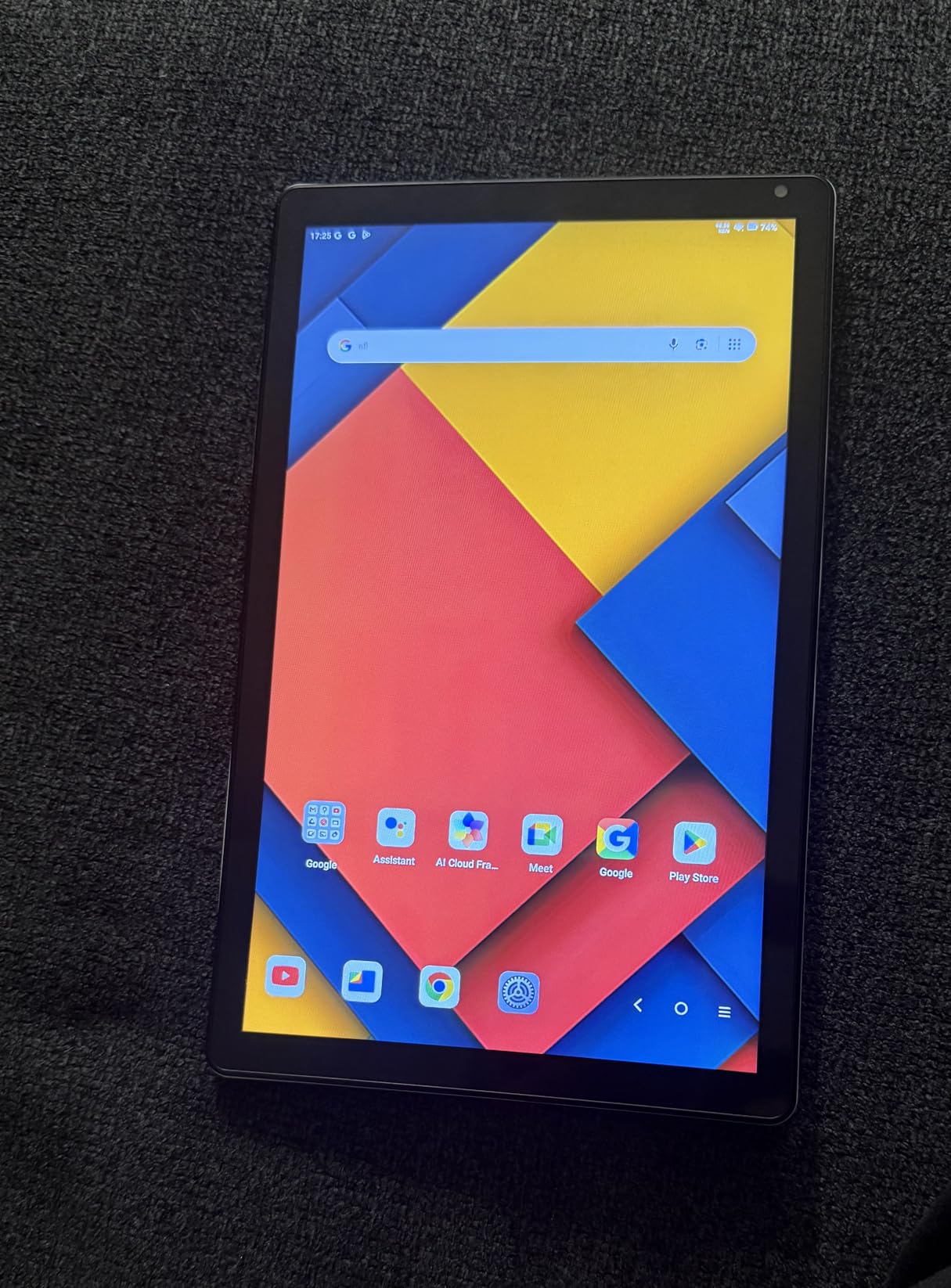 Tablet 10 Inch Android 15 OS GMS Certified Tablets PC 1.8 GHz 5-Core 16 (3+13) GB RAM 32 GB ROM 1 TB Expandable 1280x800 HD IPS Touch Screen 5000 mAh WiFi 6 Bluetooth 5.4 Dual Camera 2025 (Black) - Customer Photo 1