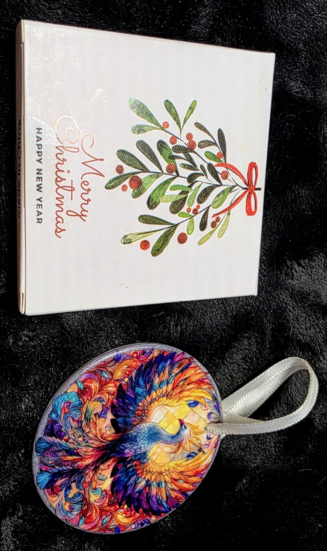 Sloth Ornament - Sloth Ornaments for Christmas Tree - Sloths Gifts for Women, Lovers - Animal Glass Christmas Ornament 2025 - Customer Photo 1