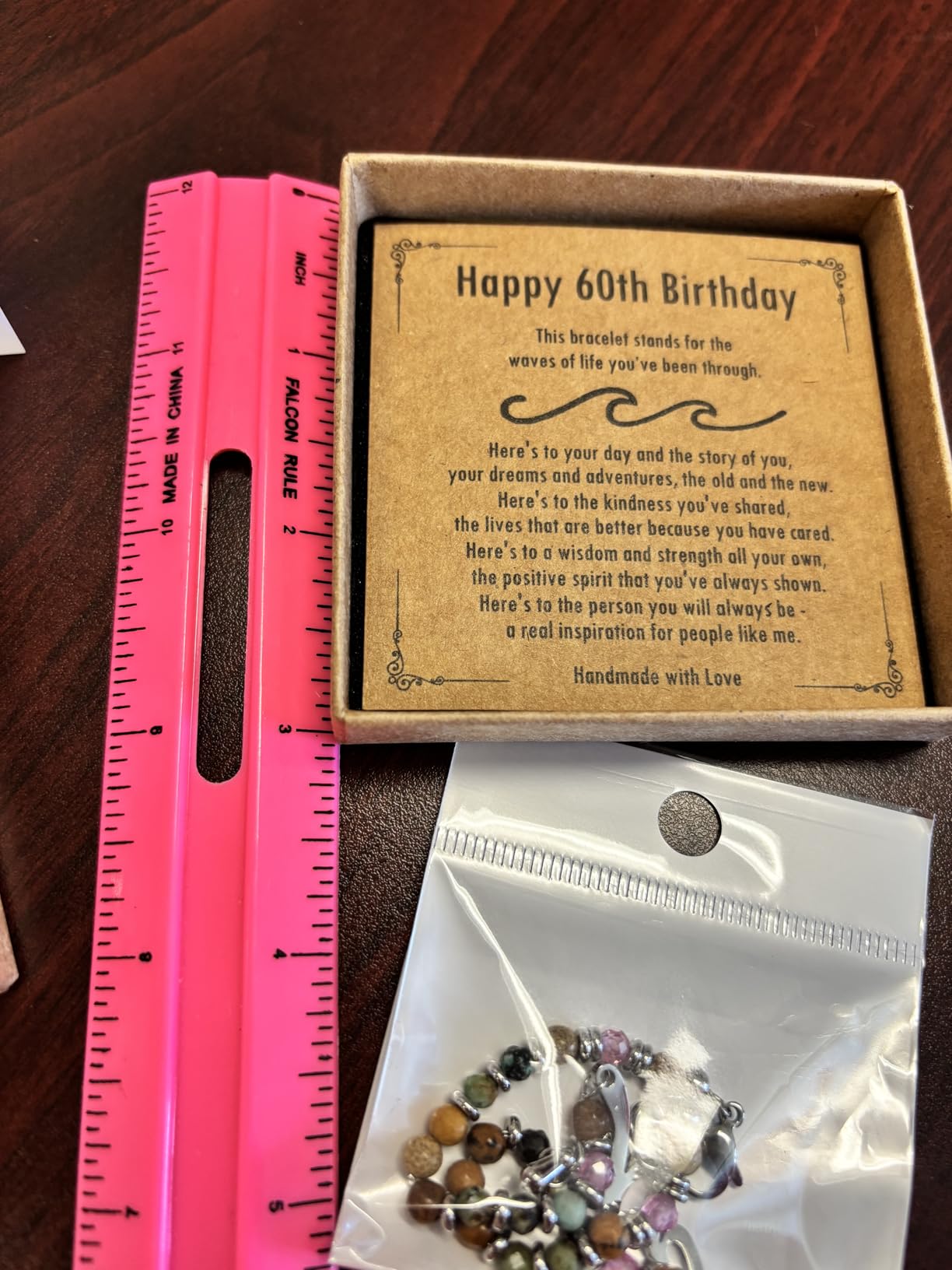 TONY & SANDY Friend Gifts for Women, Christmas Stocking Stuffers for Women, Sister Gifts from Sister, Bestie Friendship Wave Bracelet, Woman Birthday Gifts, Unique Gifts for Her Customer Review TONY & SANDY Friend Gifts for Women, Christmas Stocking Stuffers for Women, Sister Gifts from Sister, Bestie Friendship Wave Bracelet, Woman Birthday Gifts, Unique Gifts for Her - Customer Photo 1