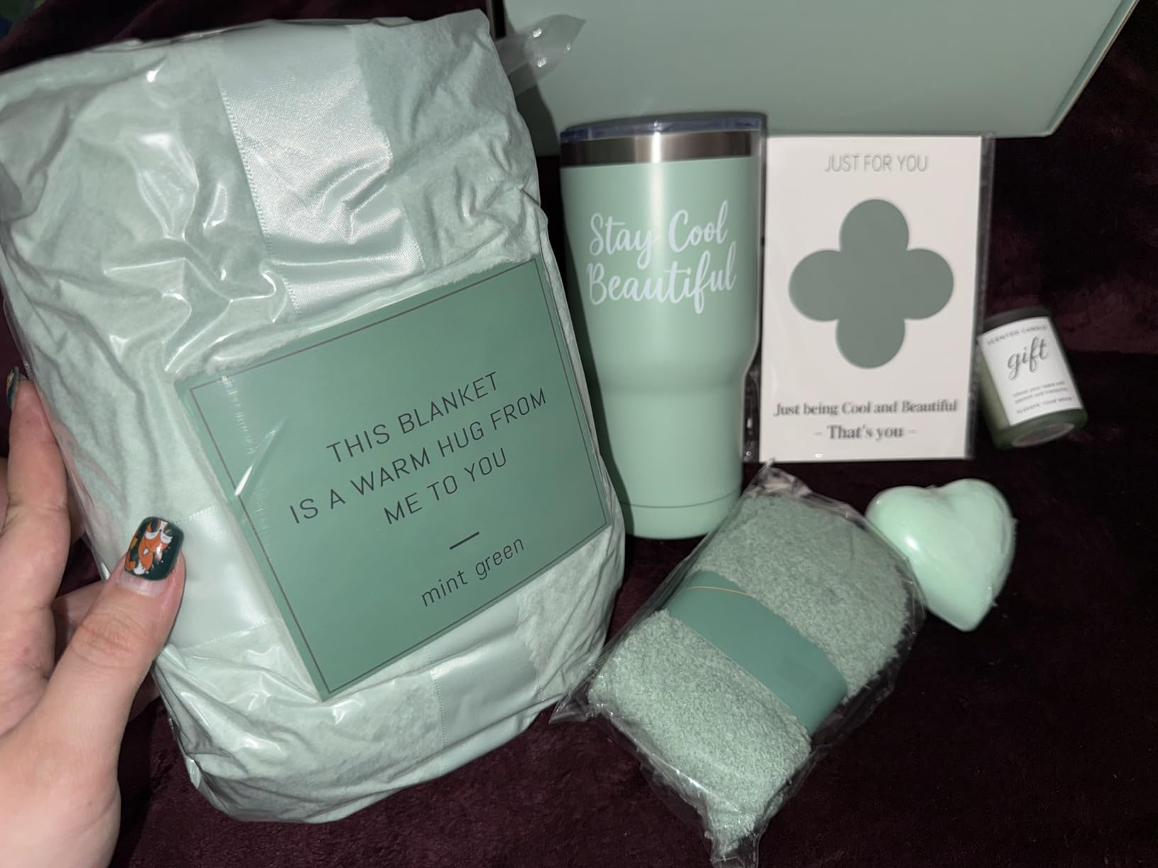 Christmas Spa Gifts for Women – Luxury Relaxation & Self-Care Gift Set – Perfect for Birthdays, Mother's Day, Valentine's Day, Get Well – Ideal for Mom, Wife, Sister, Best Friend, Boss, Her, Grandma - Customer Photo 4