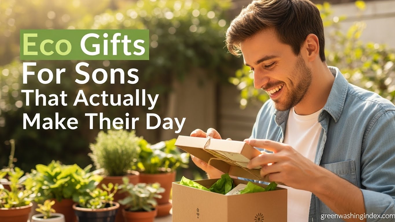 Best Sustainable Gifts For Sons