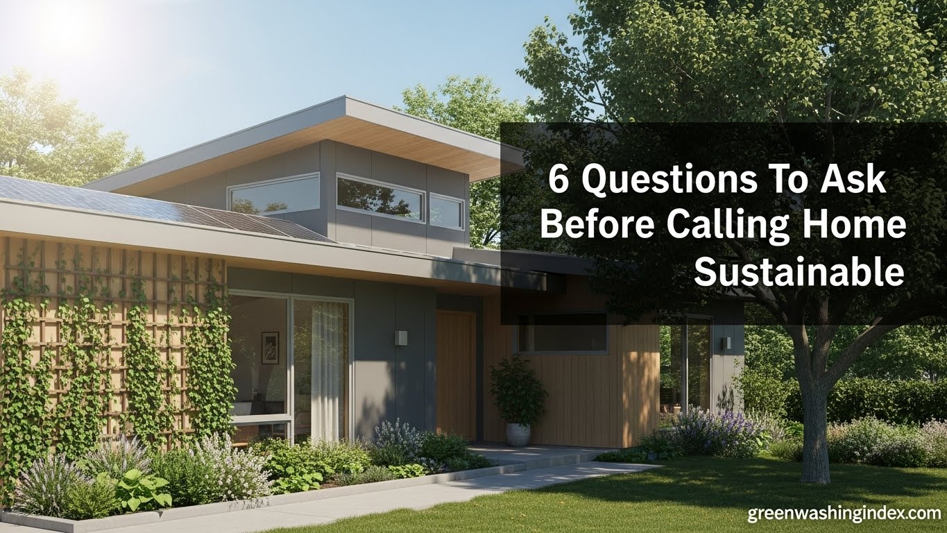 Questions to Ask Before Calling Any Home Sustainable