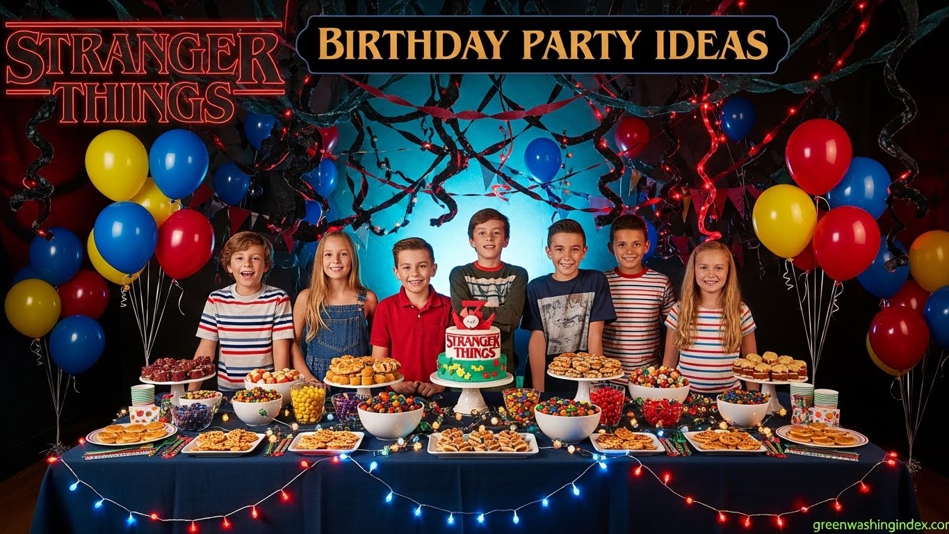 Stranger Things Birthday Party Ideas