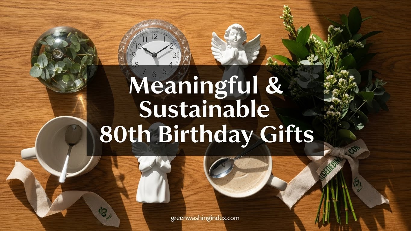 Sustainable 80th Birthday Gifts