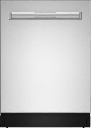 Sharp SDW6726MS 24-inch Stainless Steel Dishwasher, 47 dB Library Quiet, Third Rack, Power Wash Sprayer, 12 Place Settings - Sharp