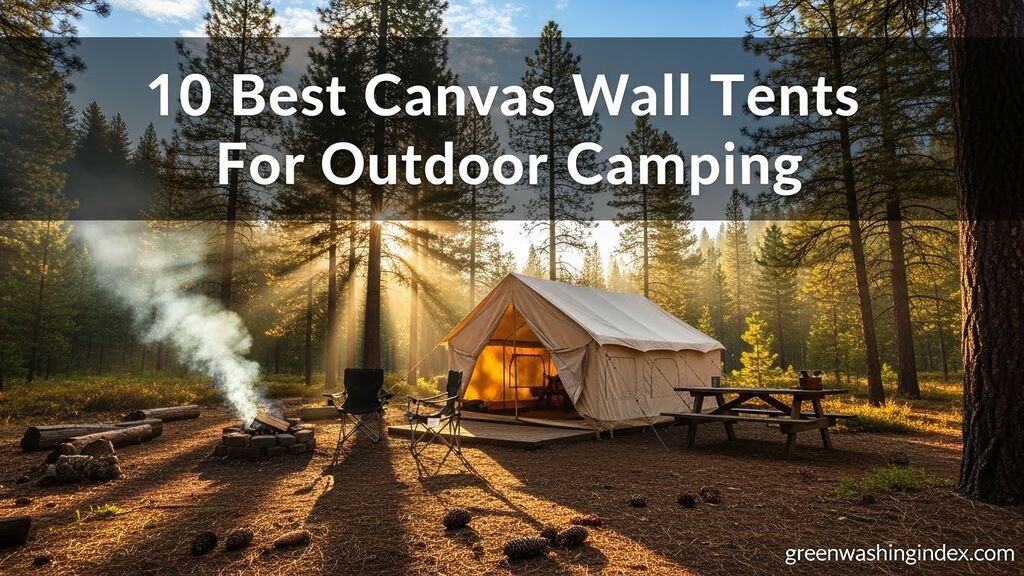 10 Best Canvas Wall Tents For Outdoor Camping July 2026