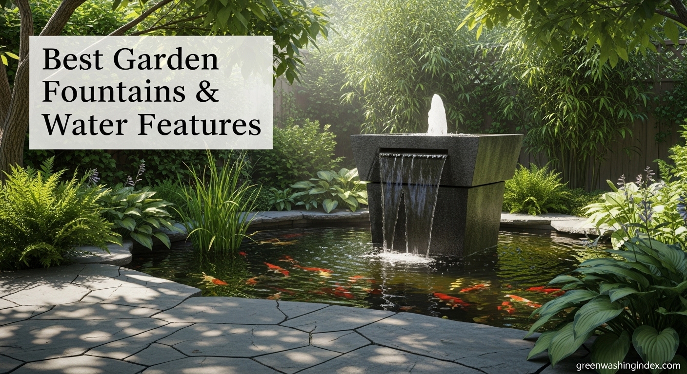 Best Garden Fountains and Water Features