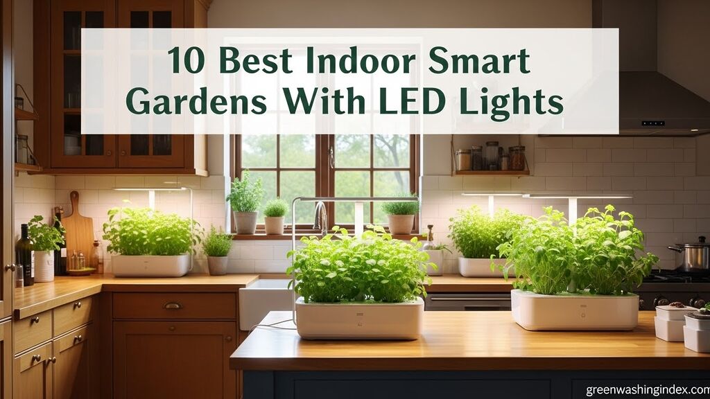 10 Best Indoor Smart Gardens With LED Lights July 2026