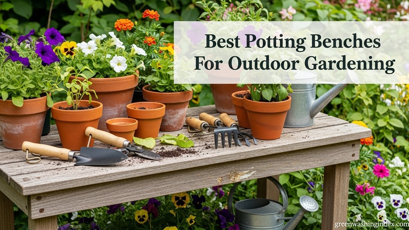 Best Potting Benches for Outdoor Gardening