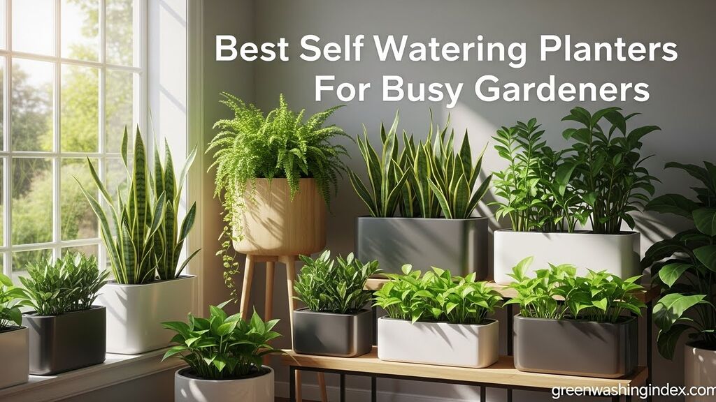 Best Self Watering Planters For Busy Gardeners July 2026