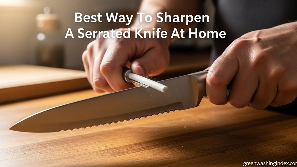 Best Way To Sharpen A Serrated Knife At Home July 2026