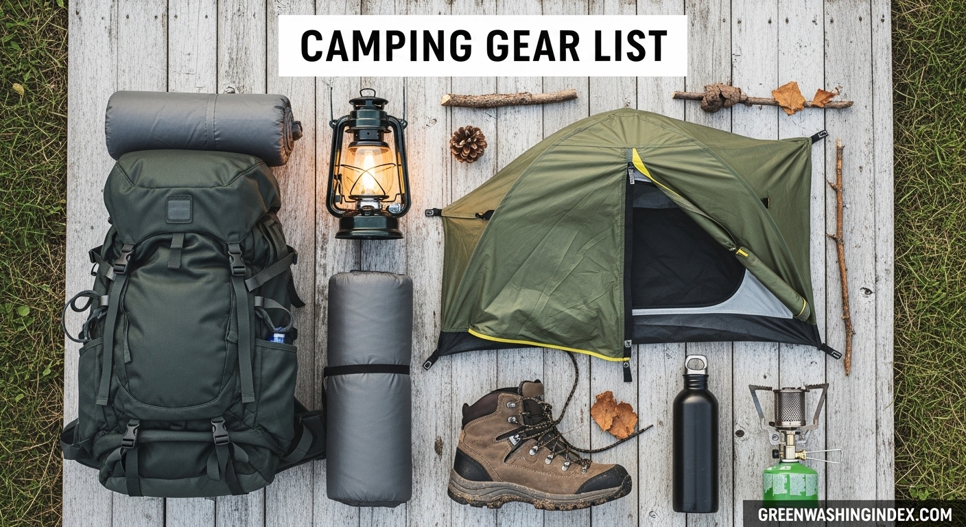 Camping Gear List