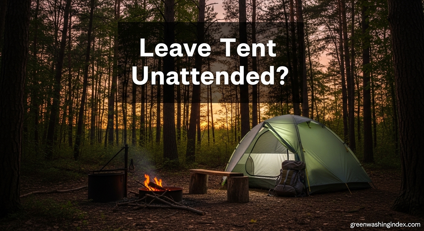 Can You Leave Your Tent Unattended