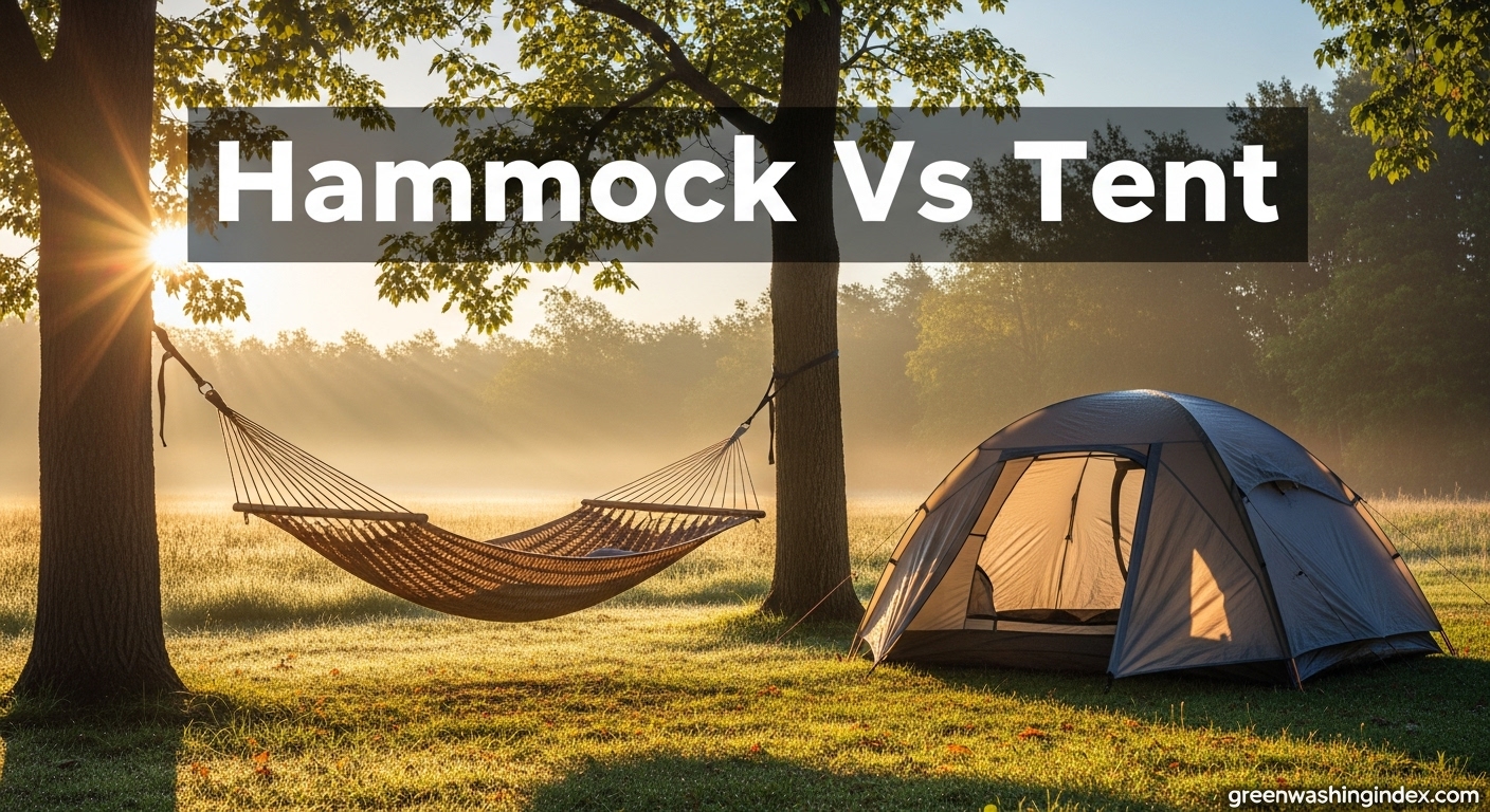 Hammock vs Tent