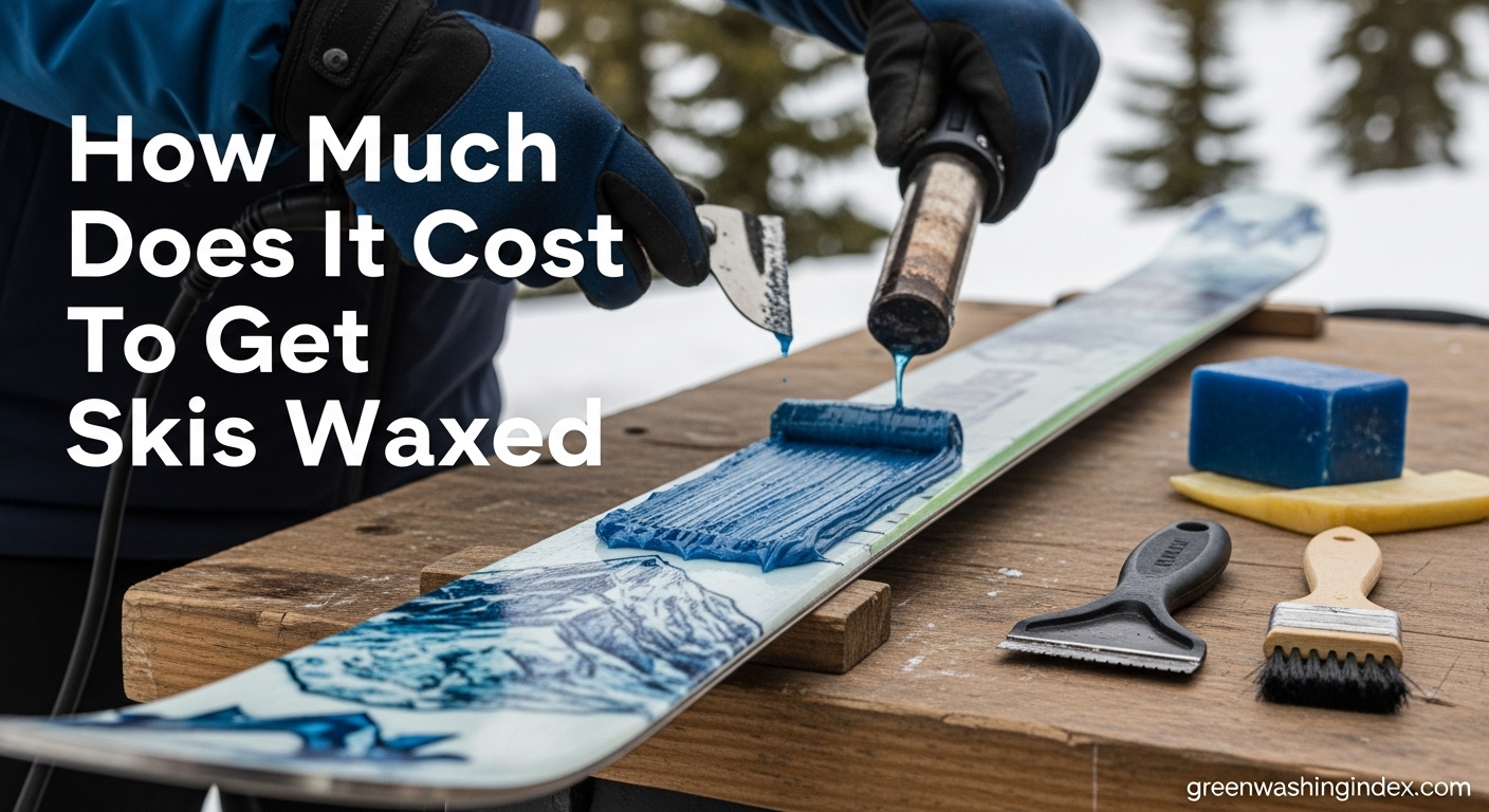 How Much Does It Cost To Get Skis Waxed