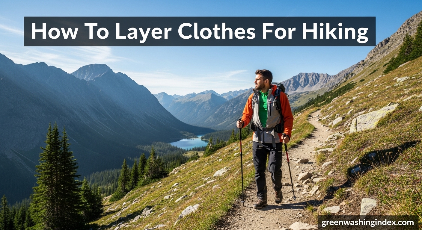 How To Layer Clothes For Hiking