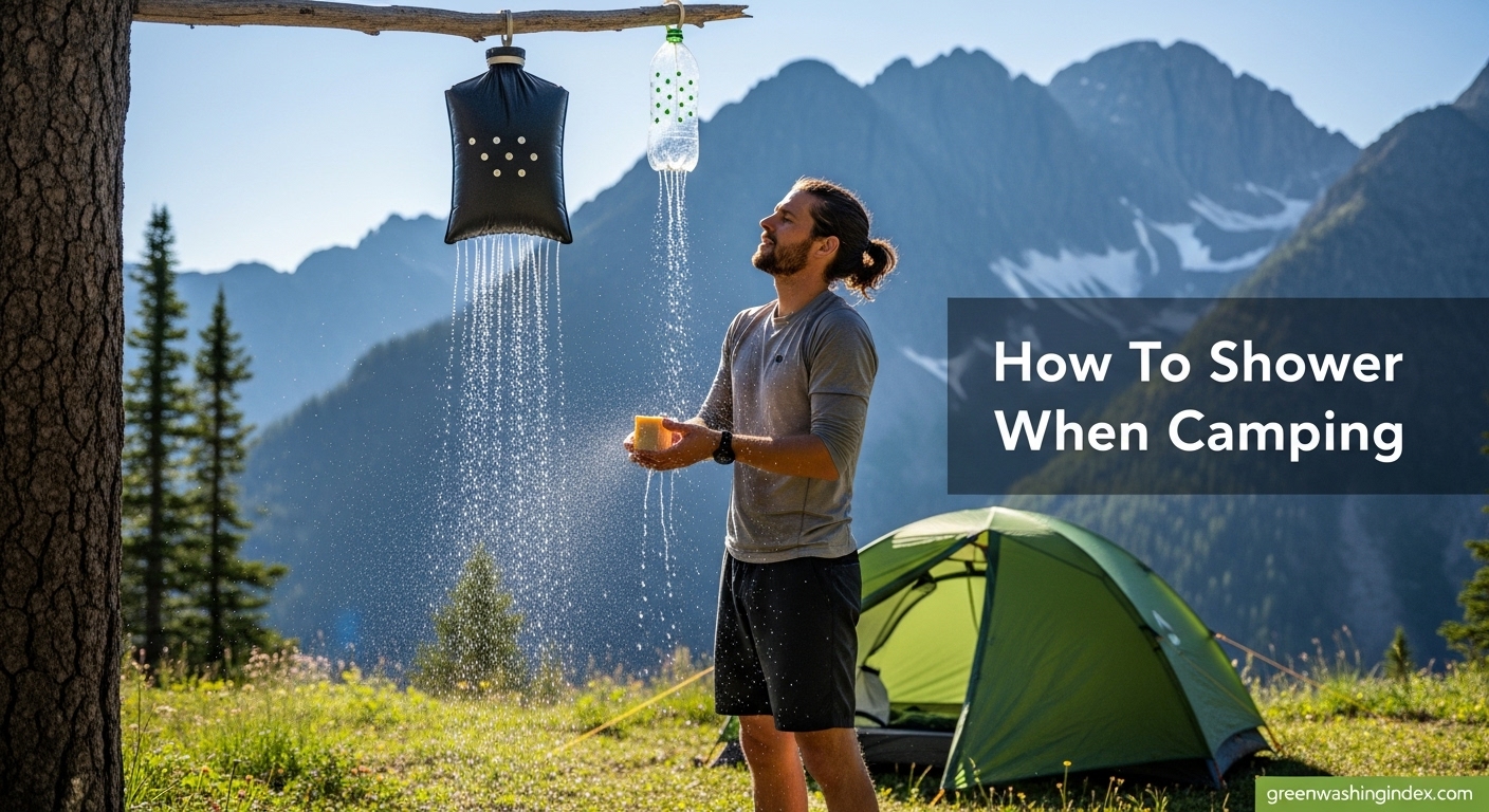 How To Shower When Camping