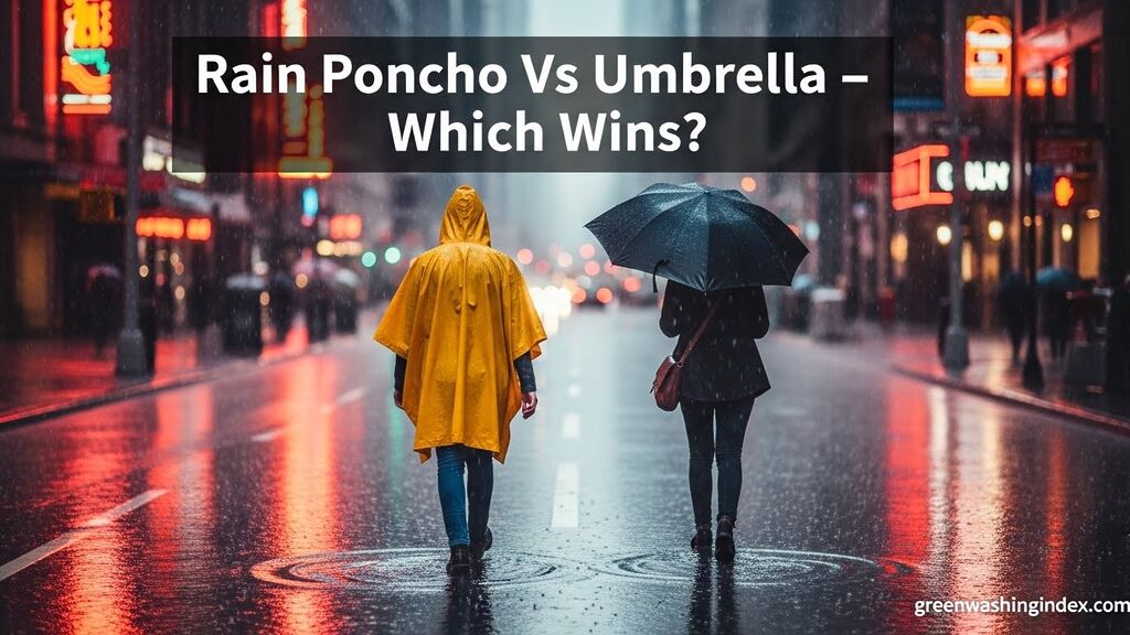 Rain Poncho Vs Umbrella: Which Wins In July 2026