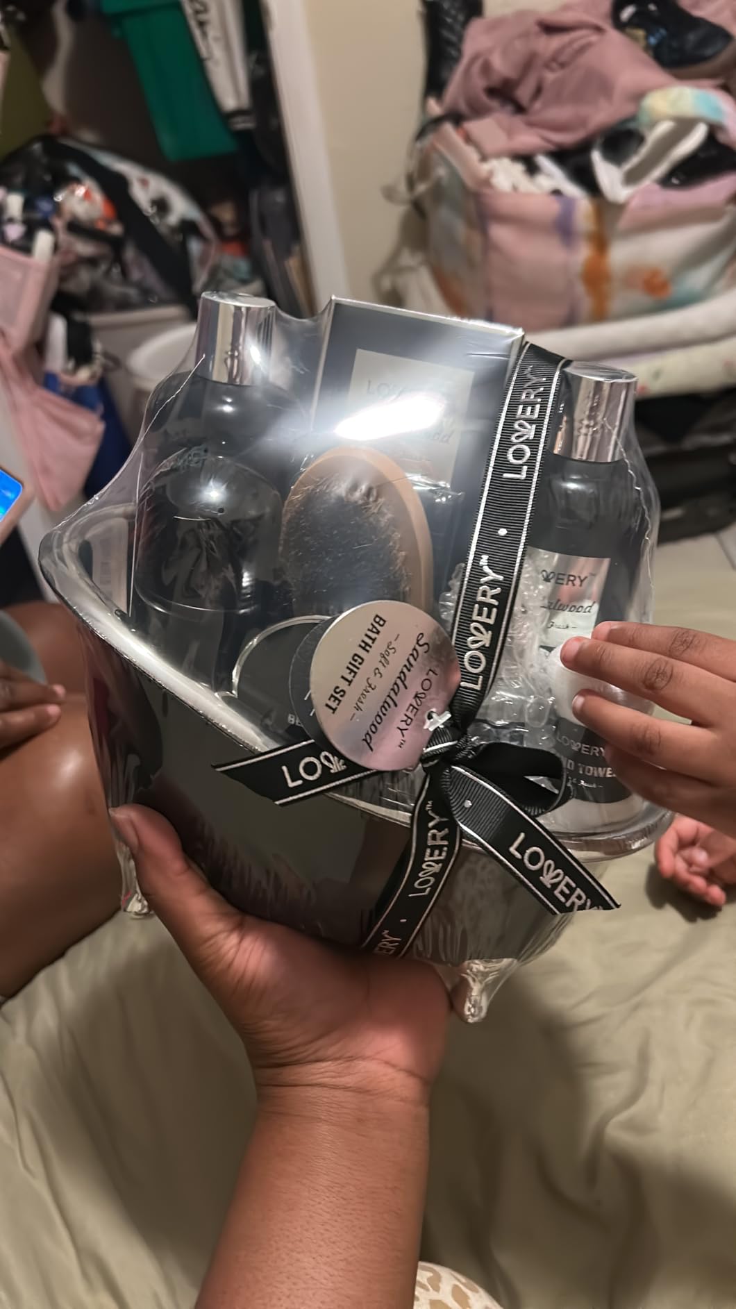 Valentines Day Gifts for Her, Red Rose Valentine Spa Gifts for Women, Bath and Body Gift Set, Pampering Gift Basket, Birthday Gifts for Mom with Perfume, Jade Roller, Quartz Gua Sha Stone & More - Customer Photo 1