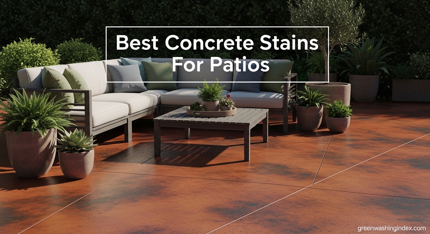 Best Concrete Stains for Patios
