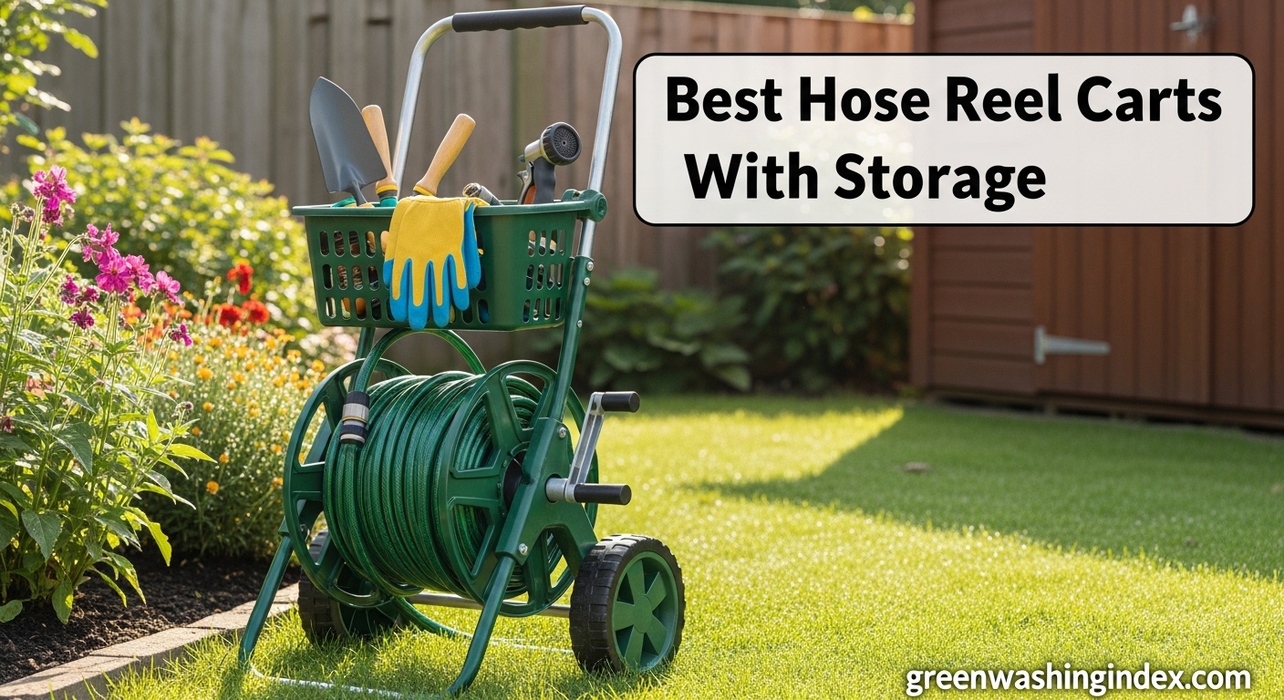 Best Hose Reel Carts with Storage