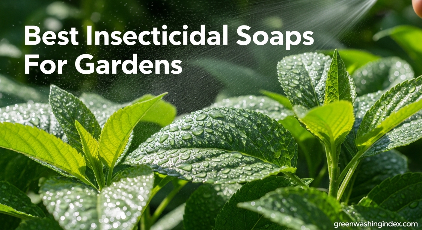 Best Insecticidal Soaps for Gardens