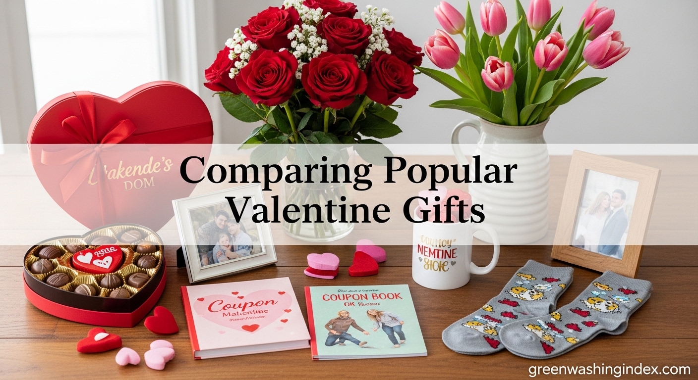 Comparing Popular Valentine Gifts