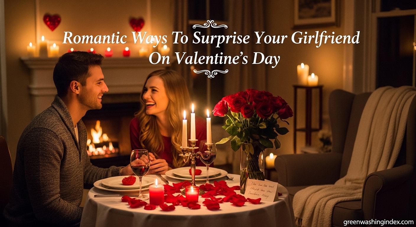 Romantic Ways To Surprise Your Girlfriend On Valentines Day