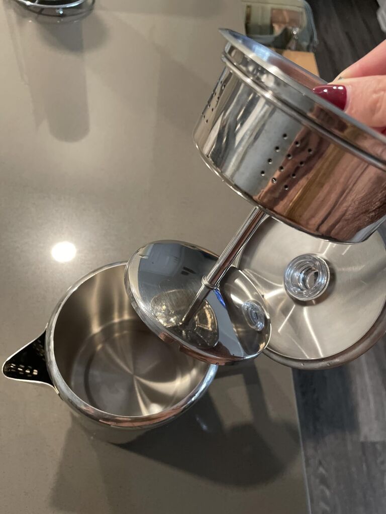 COLETTI Bozeman Percolator Coffee Pot - NO Aluminum or Plastic [9 cup] customer photo 2