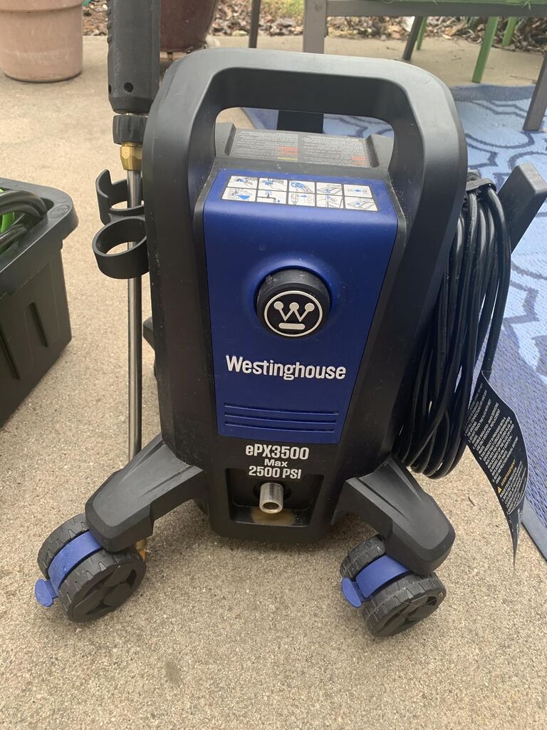 Westinghouse ePX3500 Electric Pressure Washer, 2500 Max PSI 1.76 Max GPM with Anti-Tipping Technology, Onboard Soap Tank, Pro-Style Steel Wand, 5-Nozzle Set customer photo 2