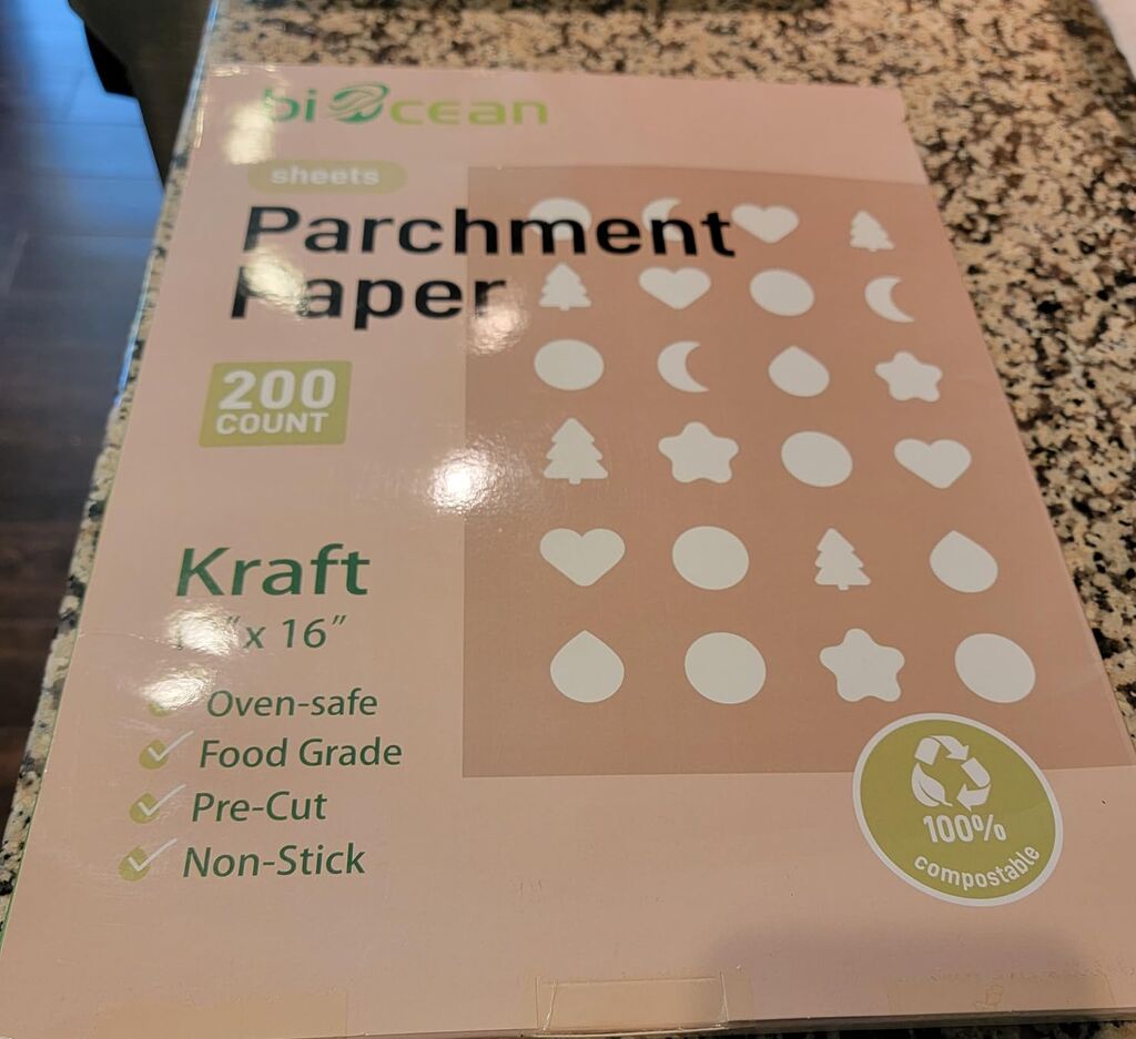 BIOCEAN Unbleached Parchment Paper Sheets (200 Count) customer photo 1