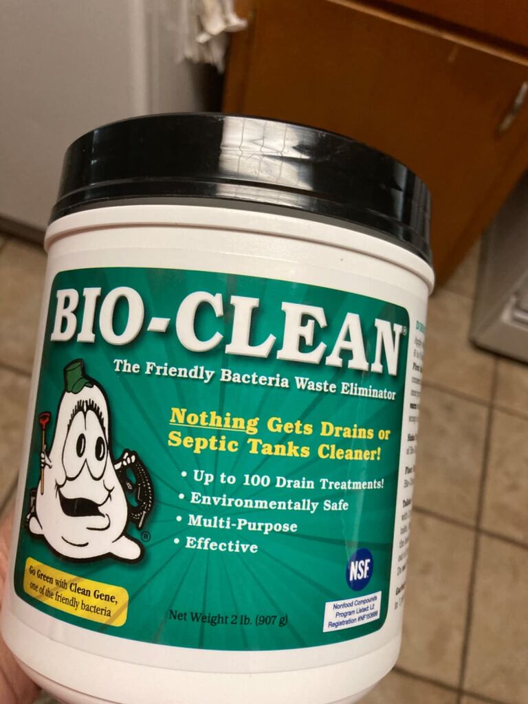 Bio-Clean Drain Septic 2# Can Cleans Drains - Septic Tanks - Grease Traps All Natural and 100% Guaranteed No Caustic Chemicals! customer photo 2