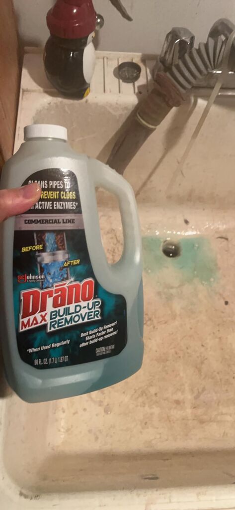 Drano Max Build Up Remover Drain Cleaner, Enzymes & Probiotics Prevents Clogs & Remove Odor-Causing Buildup, Safe for Septic, Toilets & Pipes, 60 oz customer photo 1
