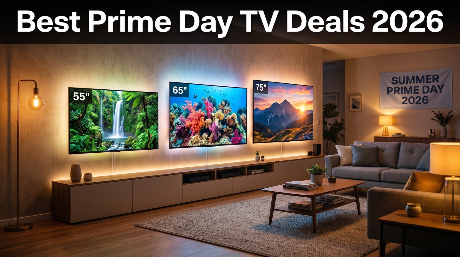 15 Best Amazon Prime Day TV Deals 2026) [LOWEST PRICE]