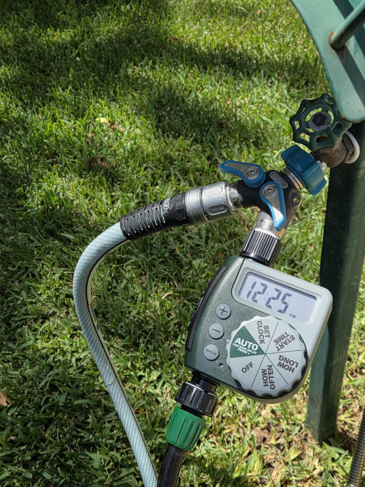 Orbit Programmable Digital Hose Watering Timer - 1 Outlet - Battery Powered - with LCD Screen - Built-in Rain Delay - Water-Resistant - 62061 customer photo 1