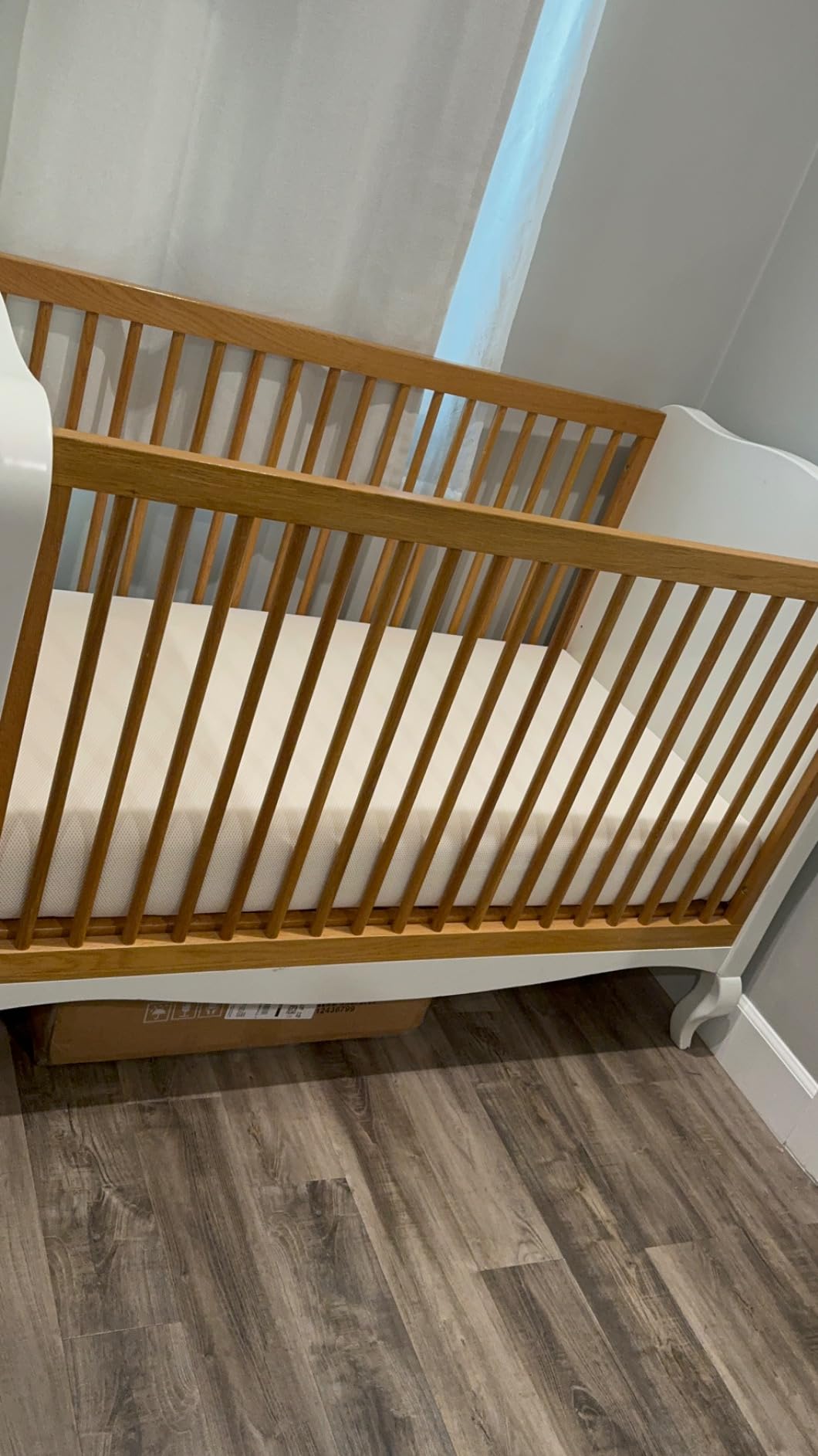 Naturepedic Organic Baby Crib Mattress - Lightweight Infant & Toddler Bed - Waterproof, Non-Toxic, Standard Size 52