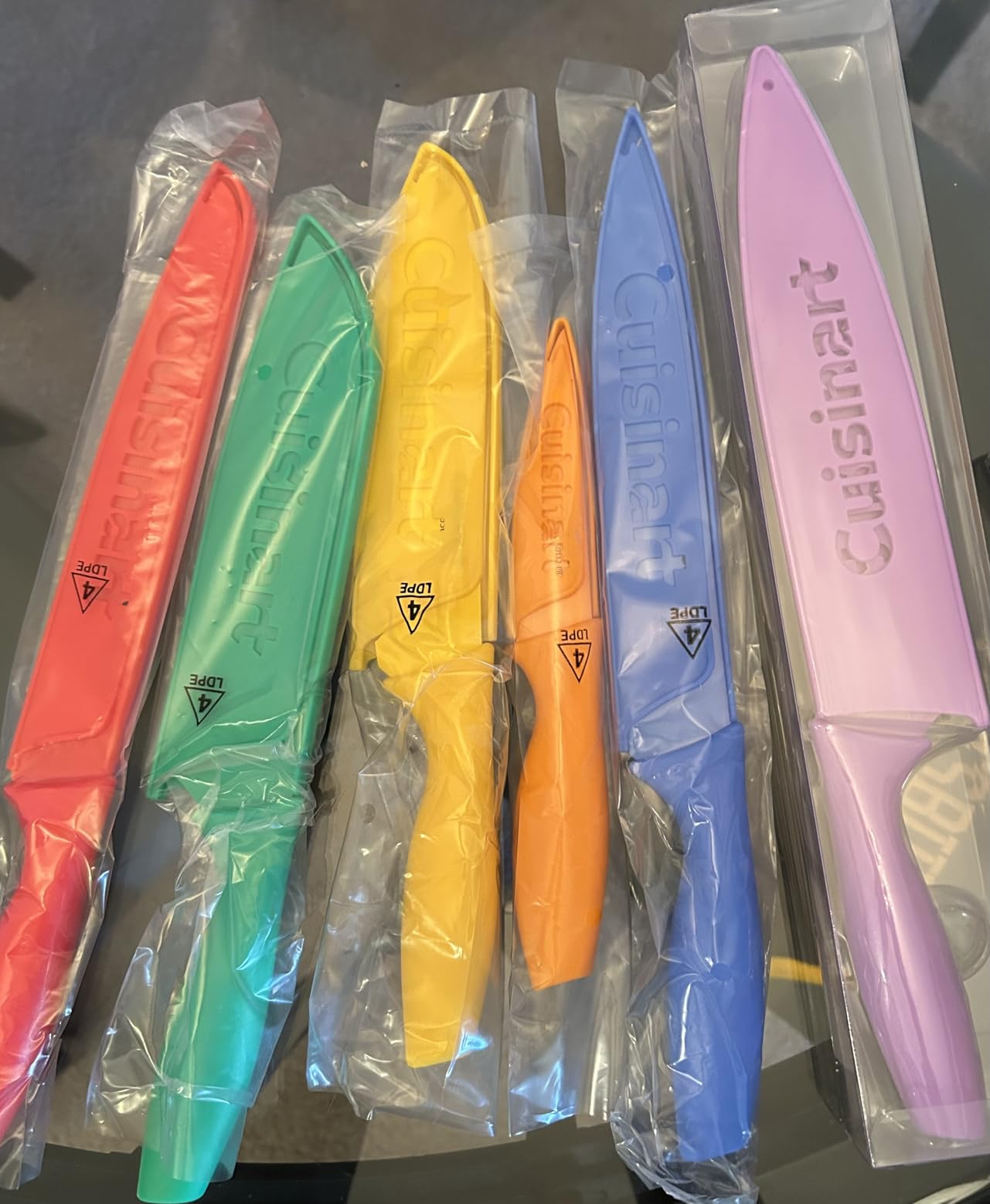 Cuisinart C55-01-12PCKS Collection 12-Piece Knife, Multicolor Advantage-Cutlery-Set, Multi-colored customer photo 1