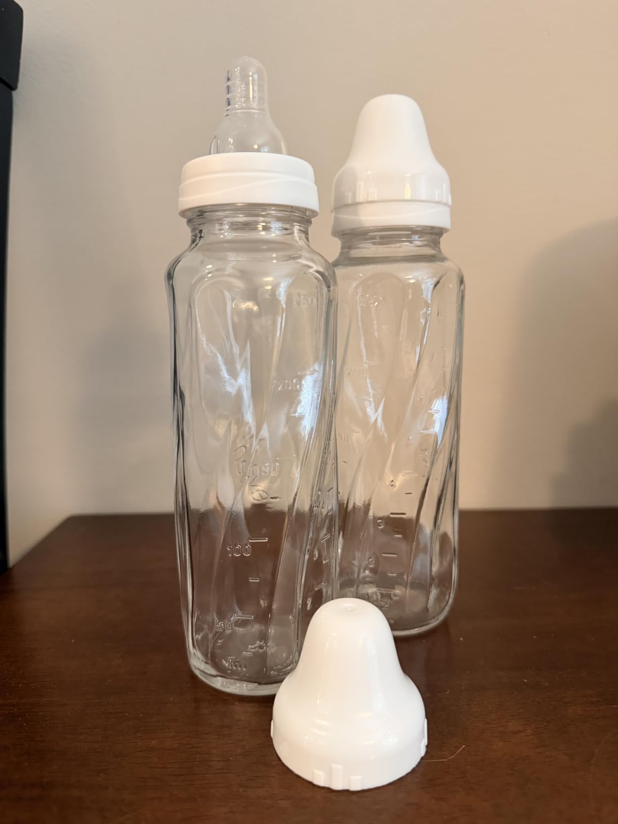 Evenflo Feeding Classic Glass, Twist Bottles, 4 Oz, 6 Bottles customer photo 1