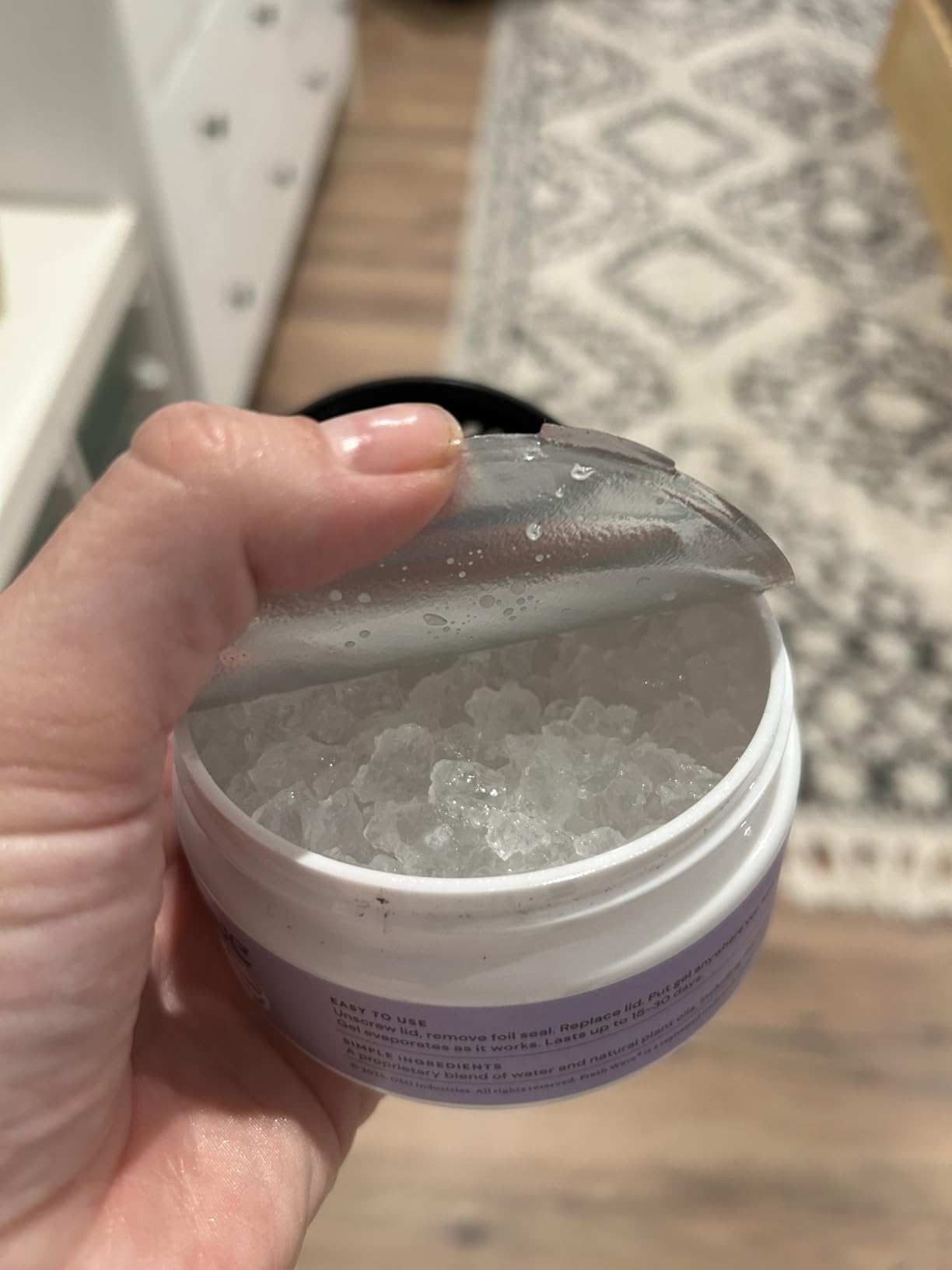Fresh Wave Original Odor Eliminator Gel 15 oz - Air Freshener for Home | Lasts 30-60 days. Plant-based odor absorber. No perfumes or harsh chemicals. Bathroom & closet deoderizer. Refills available. customer photo 2