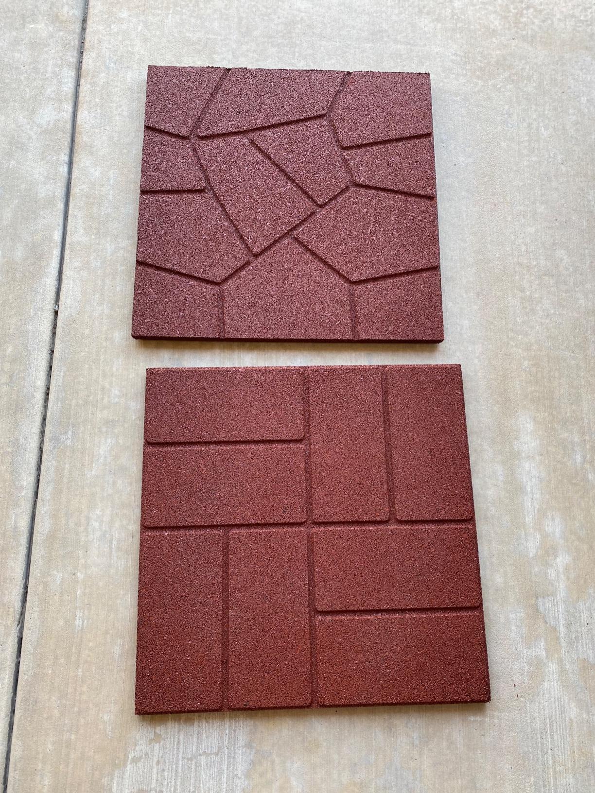 RevTime Dual-Side Garden Rubber Paver 16