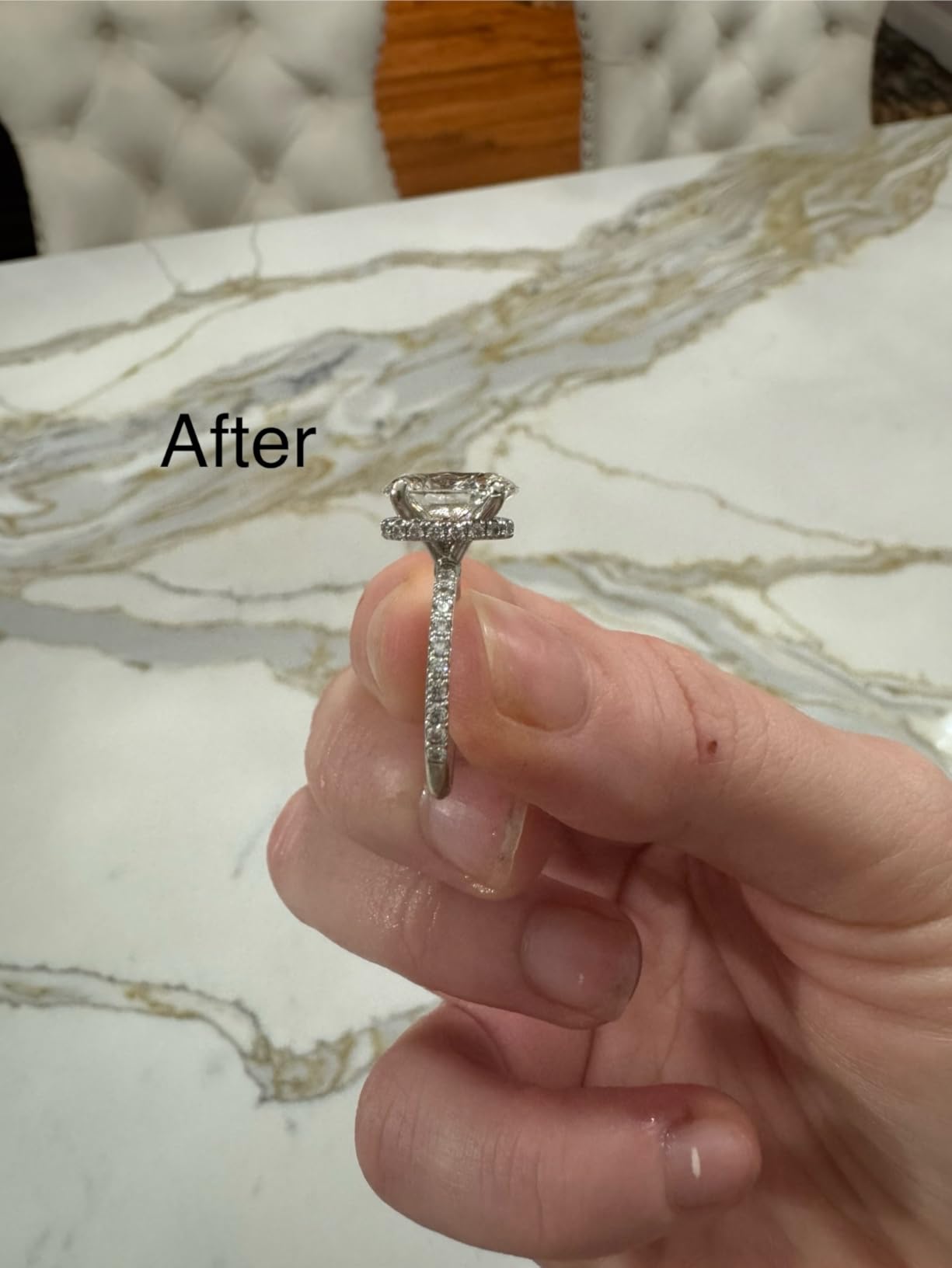 Ultrasonic Cleaner, Professional Ultrasonic Jewelry Cleaner for Diamond Ring, Silver, Gold, Earrings, Necklaces, Glasses, Denture, Retainer, Cpap, Coins, Mouthguard, Razors - VisiClean customer photo 1