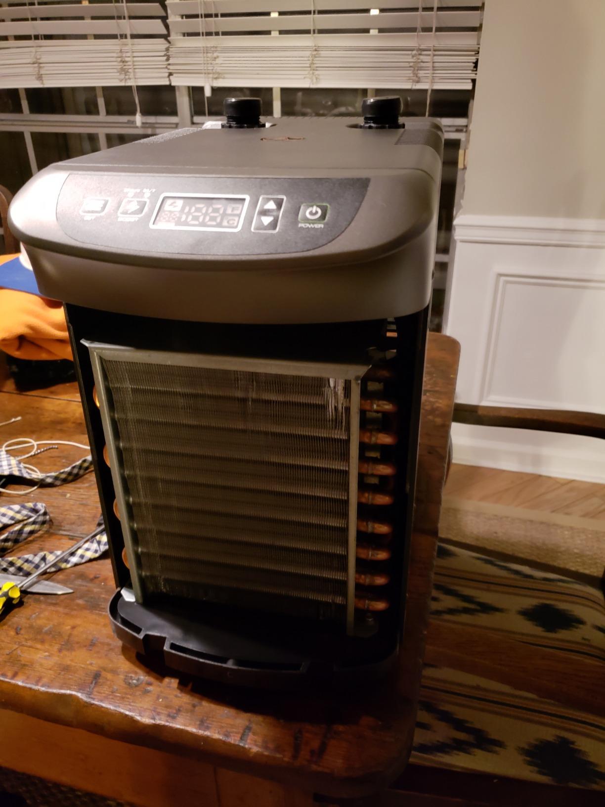 Active Aqua 0.10 HP Water Chiller with Boost | Cold Plunge & Ice Bath Cooler | Digital Temp Control | Fresh & Salt Water, Hydroponics, Aquariums | 10-40 Gal customer photo 1